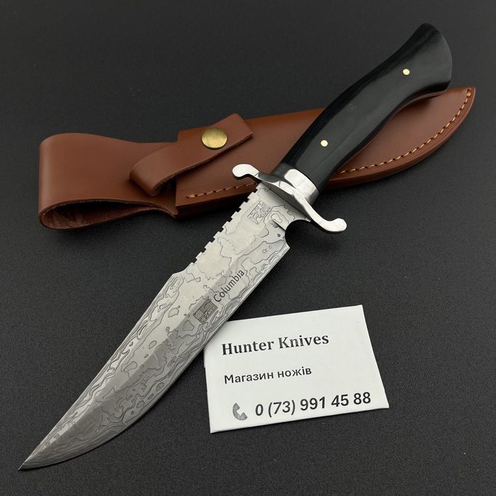 Ніж Боуі мисливський тактичний шкіряний чохлол G891 Нож охотничий Боуи