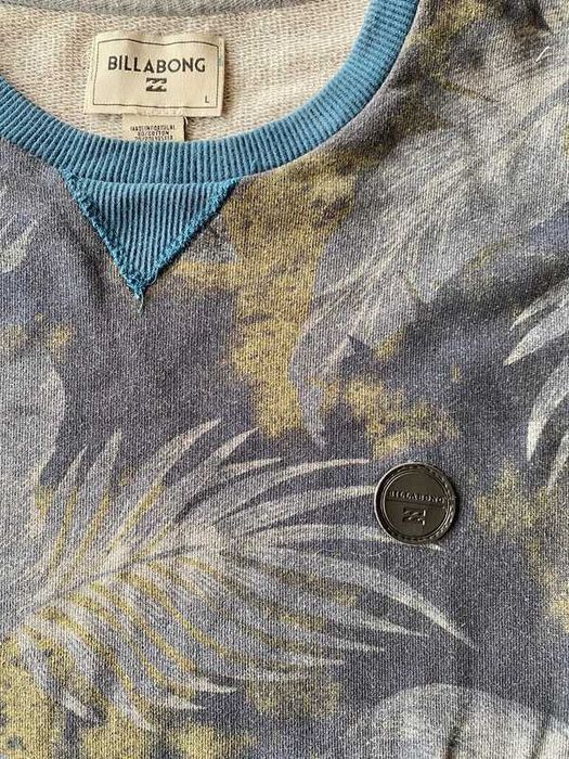 Sweatshirt Billabong com estampado tropical (L)
