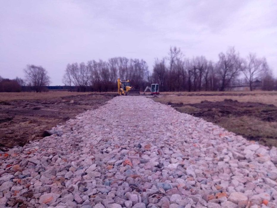 Usługi koparko-ładowarką, Mini-Koparką, Wywrotką 8 Ton