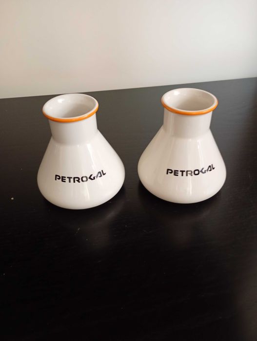 2 potes/frascos antigos PETROGAL