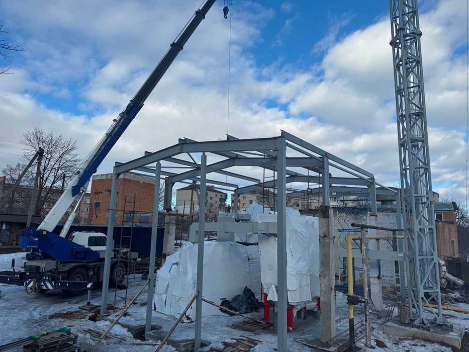 Будівництво під ключ: складські, офісні, комерційні та житлові будівлі