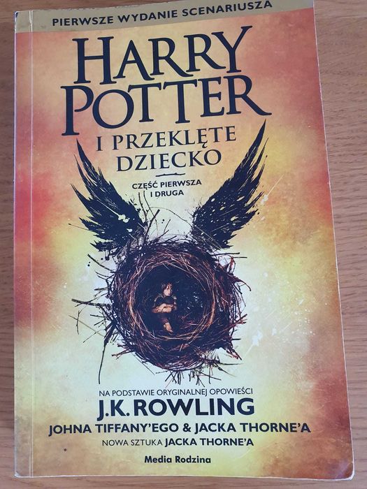 Harry Potter i przeklęte dziecko, część pierwsza i druga - książka