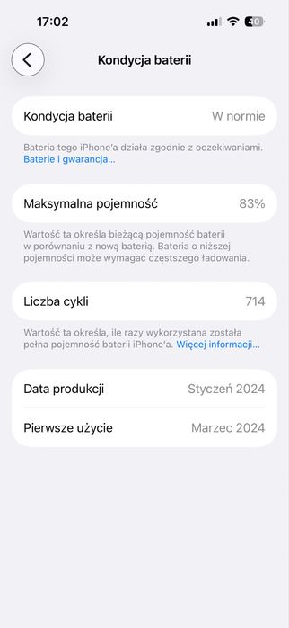 Iphone 15 128 gb czarny