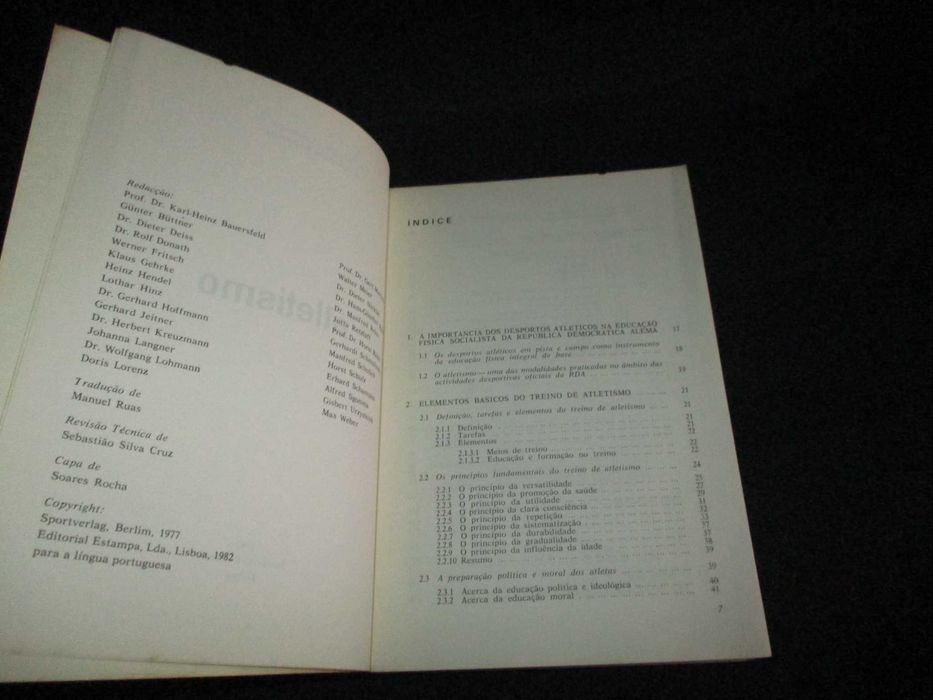 Livro Atletismo Gerhardt Schmolinsky Estampa