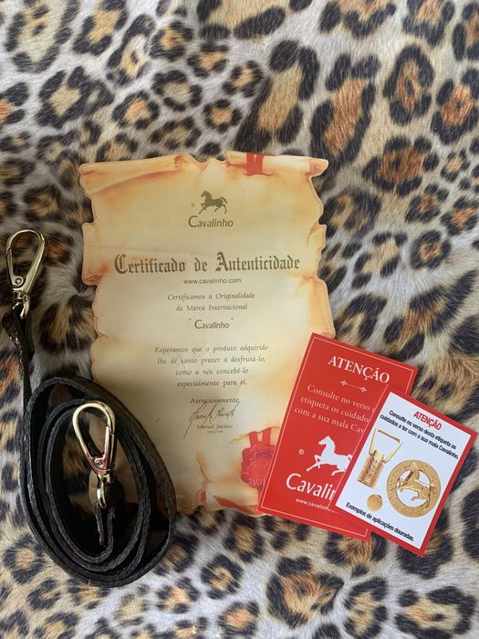 Mala cavalinho autêntica