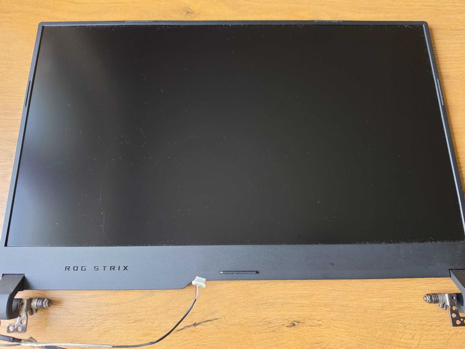 ASUS ROG Strix SCAR 15 G533Q – ekran matryca kompletna klapa zawiasy
