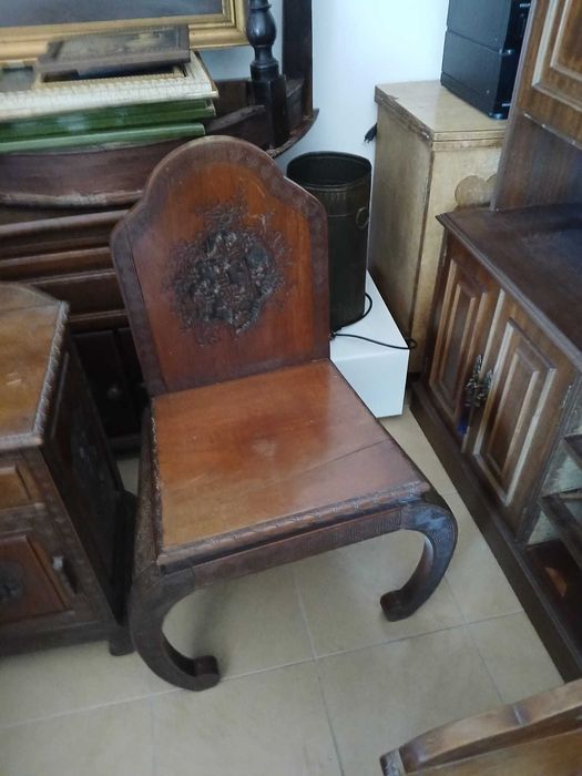 Quarto de Casal Luso-Oriental em Cânfora - Proveniente de Macau (anos 40/50)