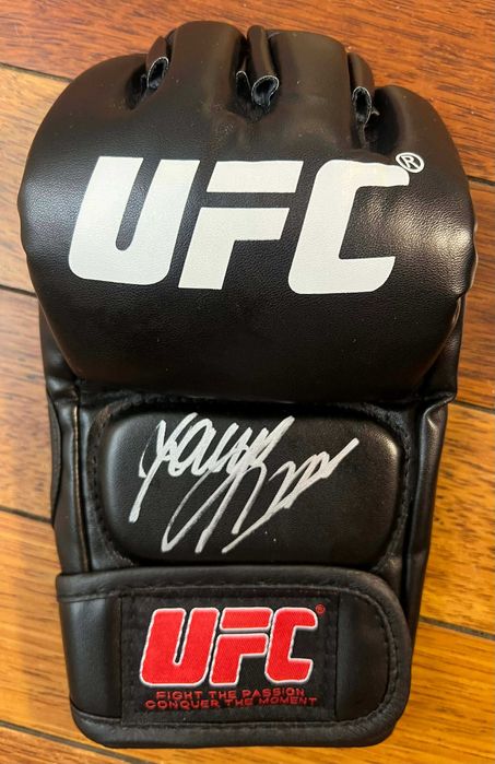 Joanna Jędrzejczyk UFC MMA rękawica z autografem + certyfikat autent.