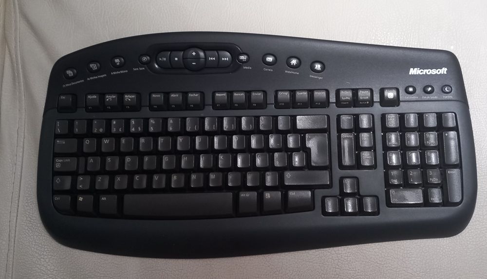 Conjunto barato teclado + rato wireless (sem fios), Microsoft