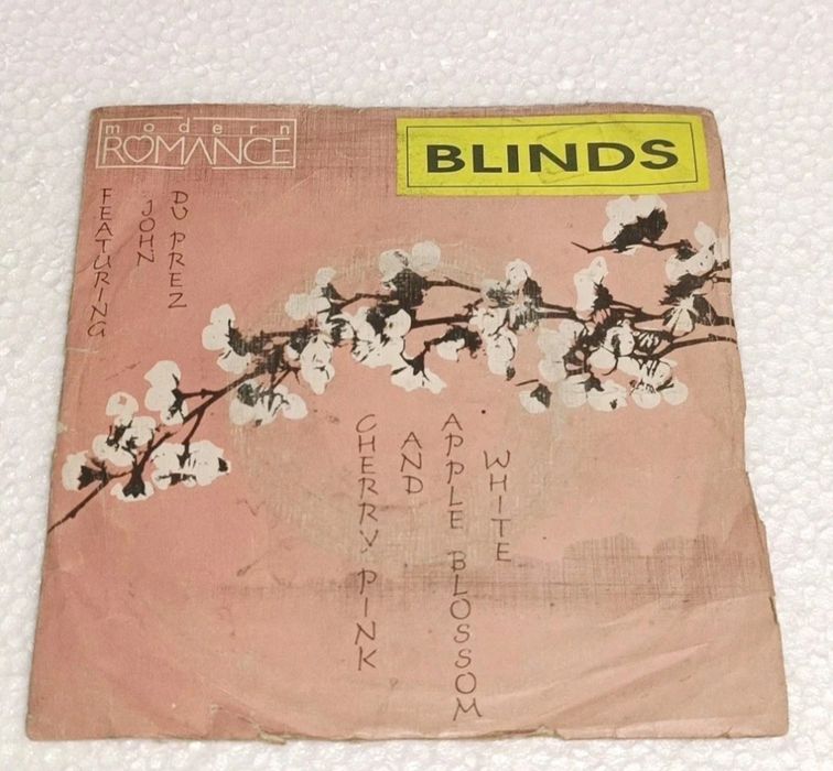 Modern Romance Cherry Pink And Apple Blossom White Disco VINIL Single