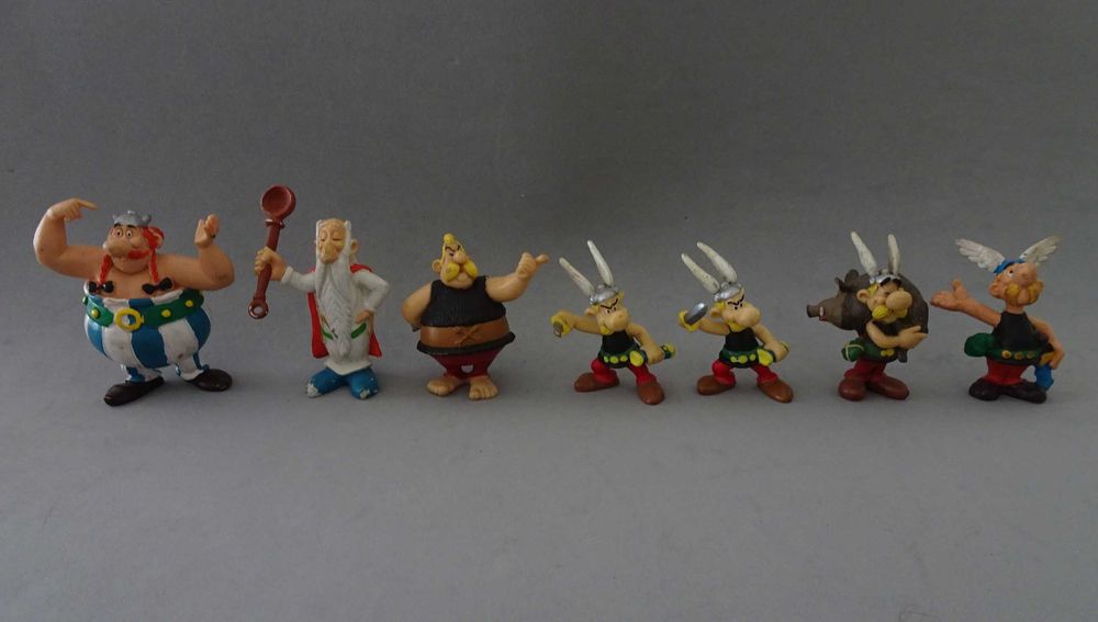 PVC diversos da coleção Astérix