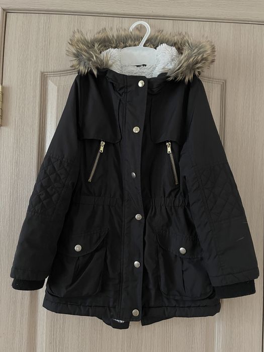 Парка на меху George 8 лет 134 рост