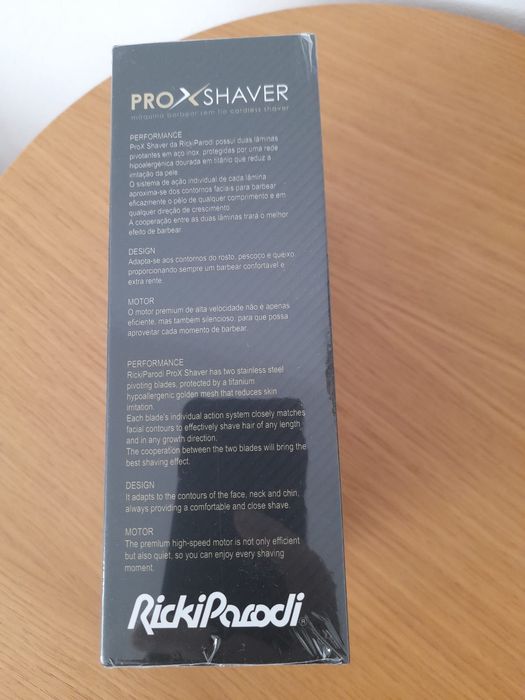 Ricki Parodi ProXShaver Máquina de Barbear sem Fio - Nova