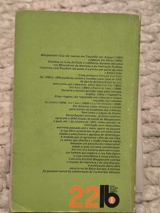 Bel-Ami
de Guy de Maupassant