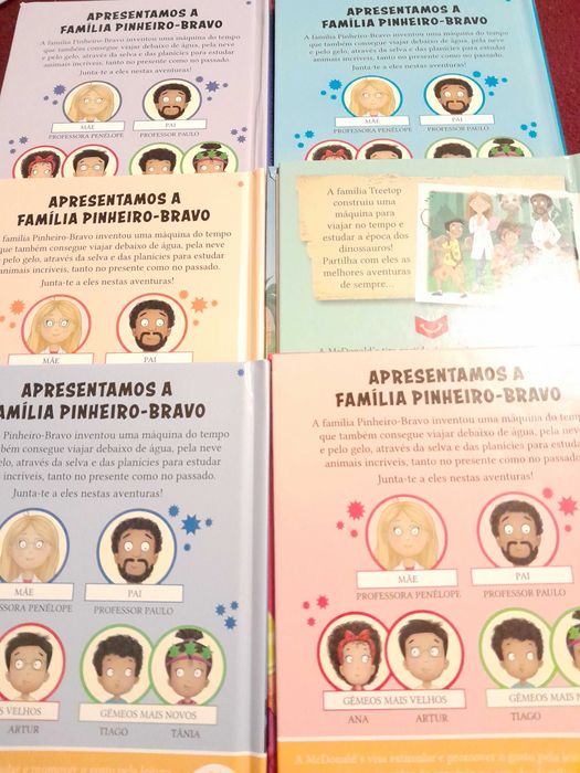 Coleção de 6 histórias infantis