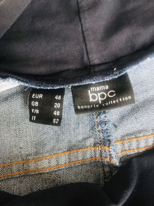 Jeansy spodnie ciążowe