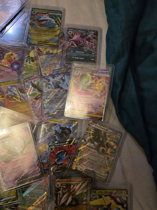 Pokémon karty EX mystery box 10 sztuk wersja angielska