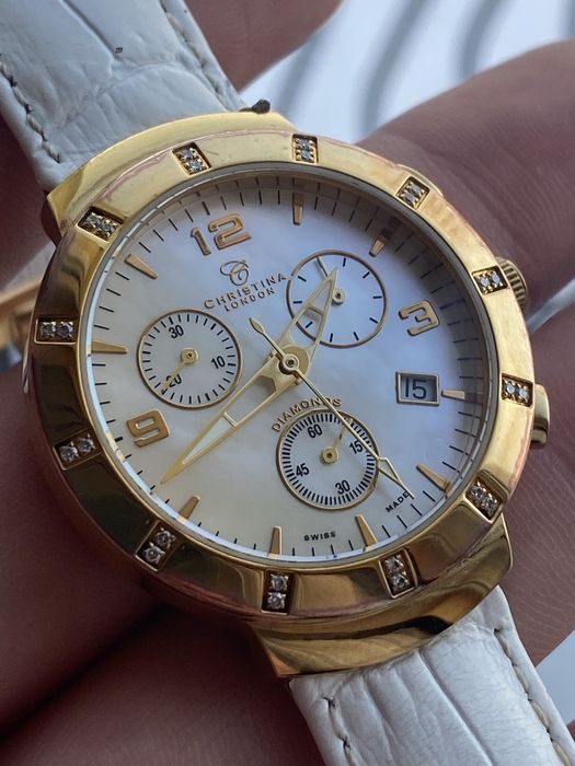 Damski zegarek Christina London Diamonds