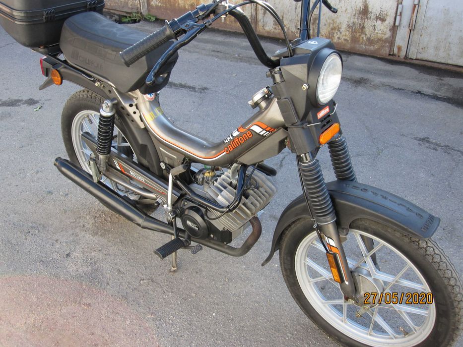 Итальянский мопед Califfone Rizzato P6 4M. Четырёхскоростной.