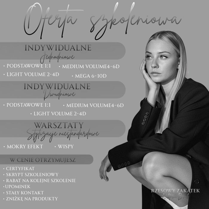 Kurs / Szkolenie stylizacja rzes