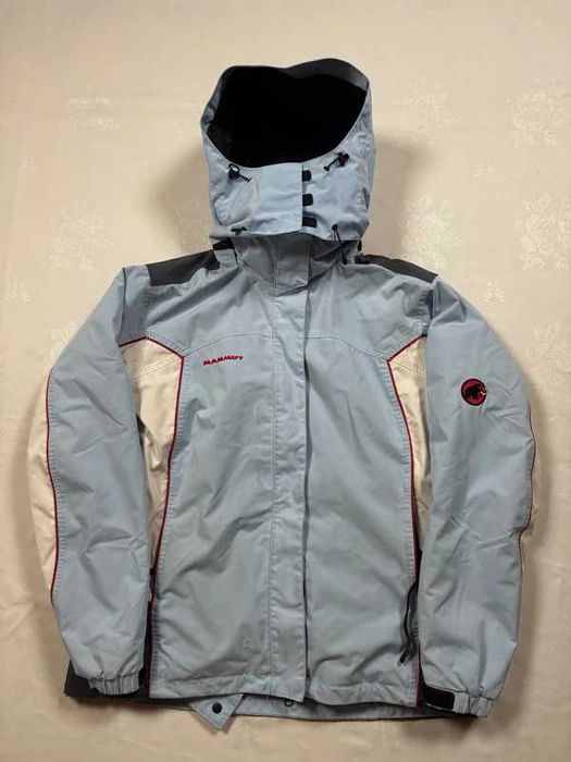 Kurtka narciarska Mammut Dry-Tech niebieska damska outdoor trekking ski snowboard rozmiar L