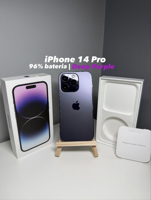 iPhone 14 Pro | 96% bateria | Deep Purple