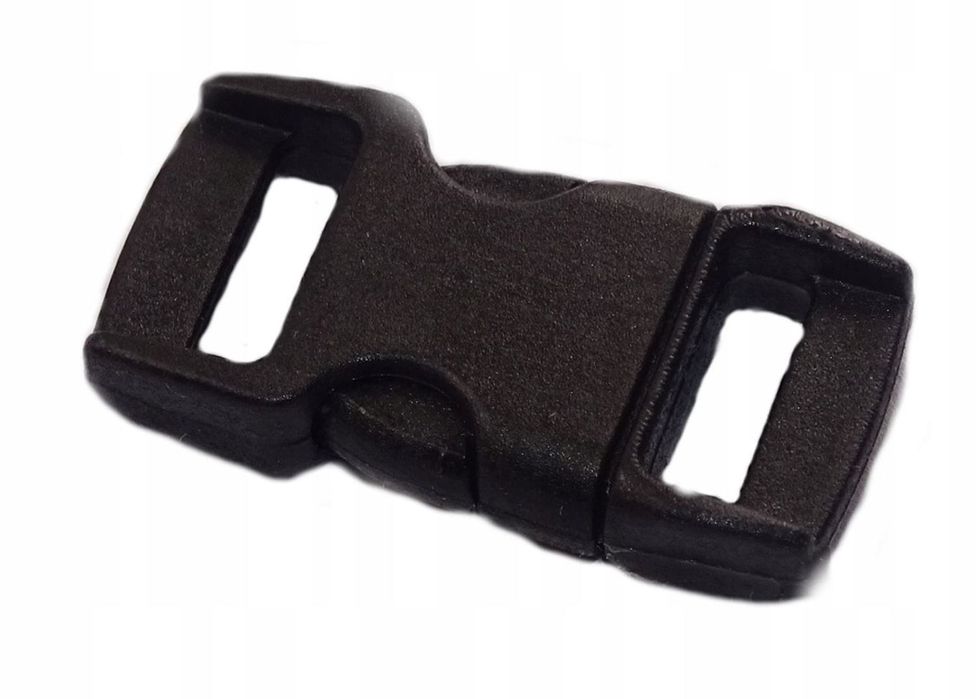 Klamra plastikowa 10 mm (1 szt) CZARNA