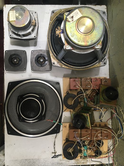 Разборка колонок Радиотехника