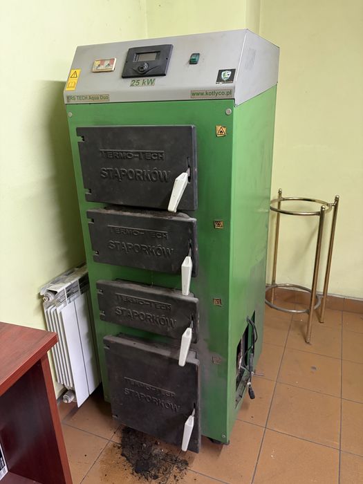 Piec stąporków 25kW czesci podajnik