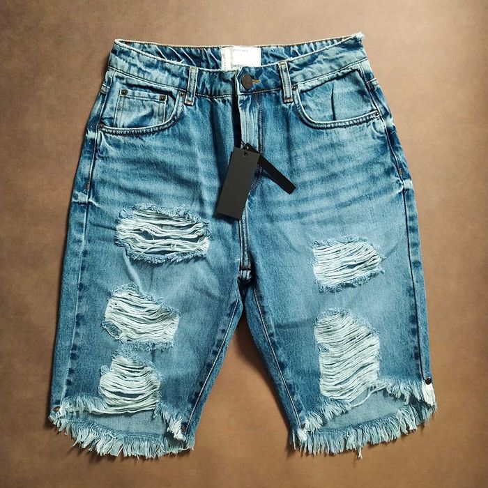 Spodenki jeansowe ONE TEASPOON LONGLINE TRUCKER, roz. 28, oryginalne