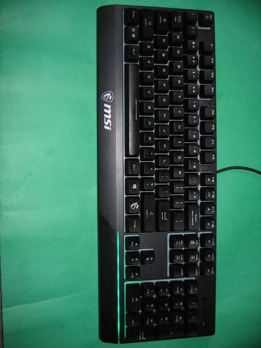 Podświetlana klawiatura MSI VIGOR GK30 - Super stan - 7 kolorów