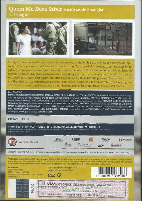 Histórias de Shanghai: Quem Me Dera Saber (2010)