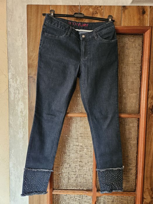 Jeansy Bonprix rurki 38