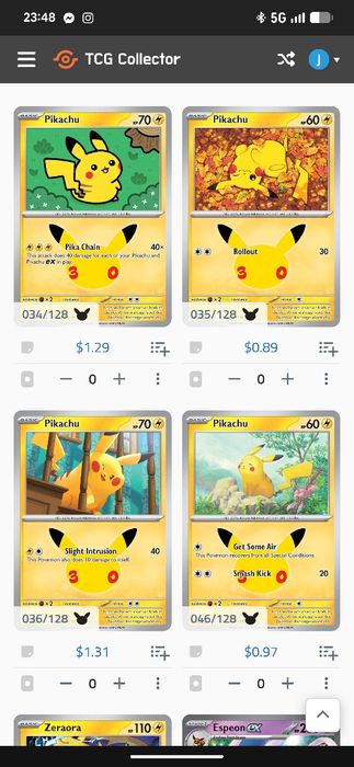 Pokemon 30th aniversary TROCAS