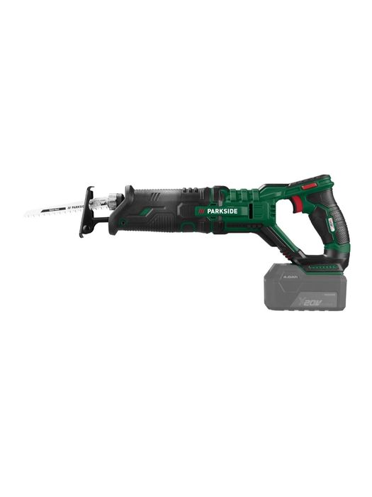 Serra sabre sem fio de 20V parkside