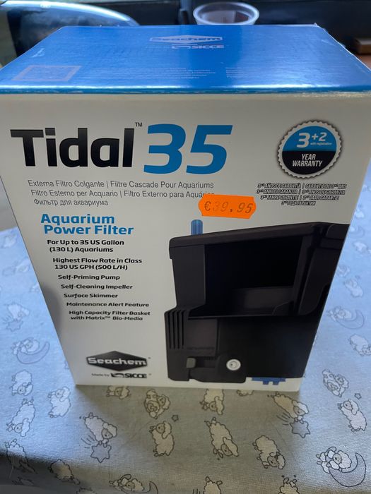 Filtro de cascata para aquário como novo