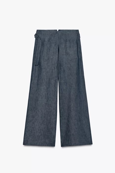 %% Spodnie z szerokimi nogawkami ZARA