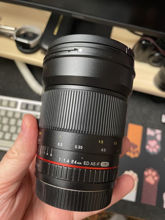 об’єктив Samyang 24mm f/1.4 (Canon EF)