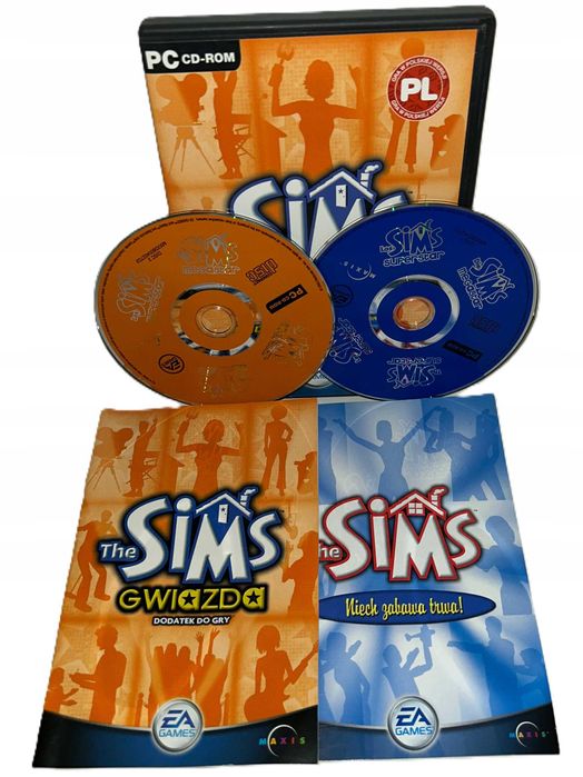 The Sims 1 Gwiazda Box PL