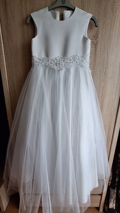 Sukienka komunijna wzrost 140-146 MK Maryla model Laura 140