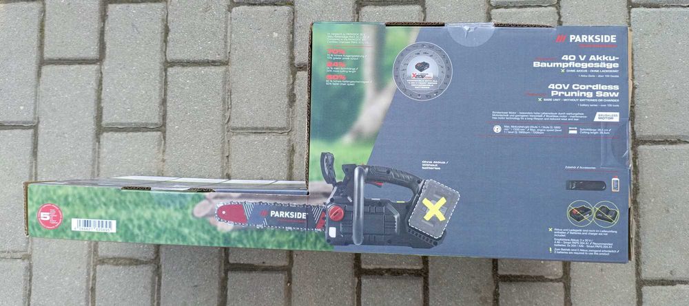 NOWA piła pilarka Parkside Performance PPAKS 40-li B2 ręczn gałęziówka
