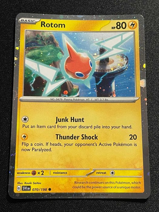 Carta Pokémon Rotom 70/198 Scarlet & Violet