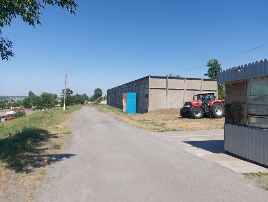 Стоянка  Сильхоз Техники Павлоград Терновка