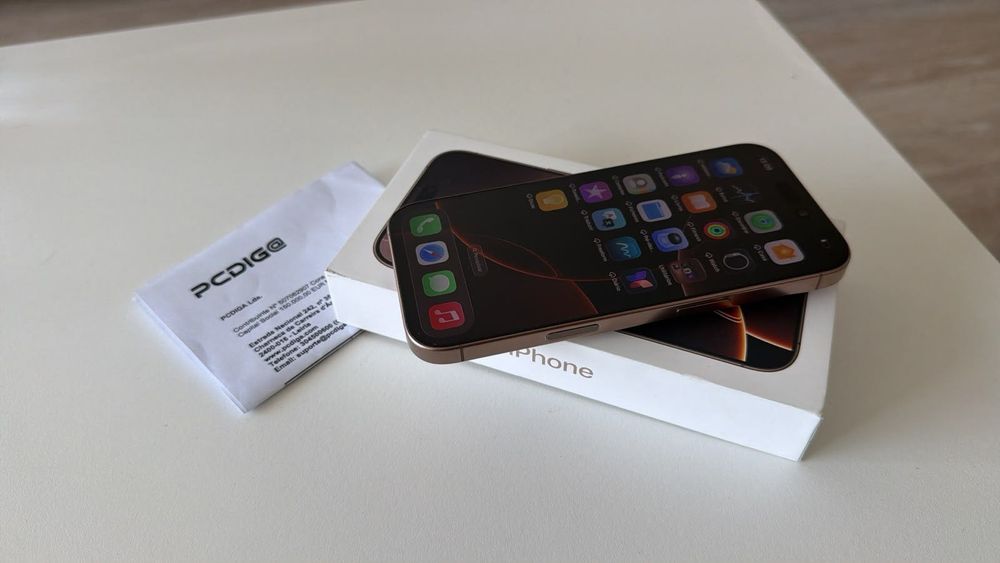 Vendo iPhone 16 Pro 128Gb Livre deserto Fatura Garantia