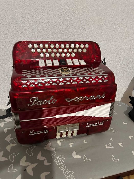 Concertina Paolo Soprani 3 Voz Sol# Do# Fa#