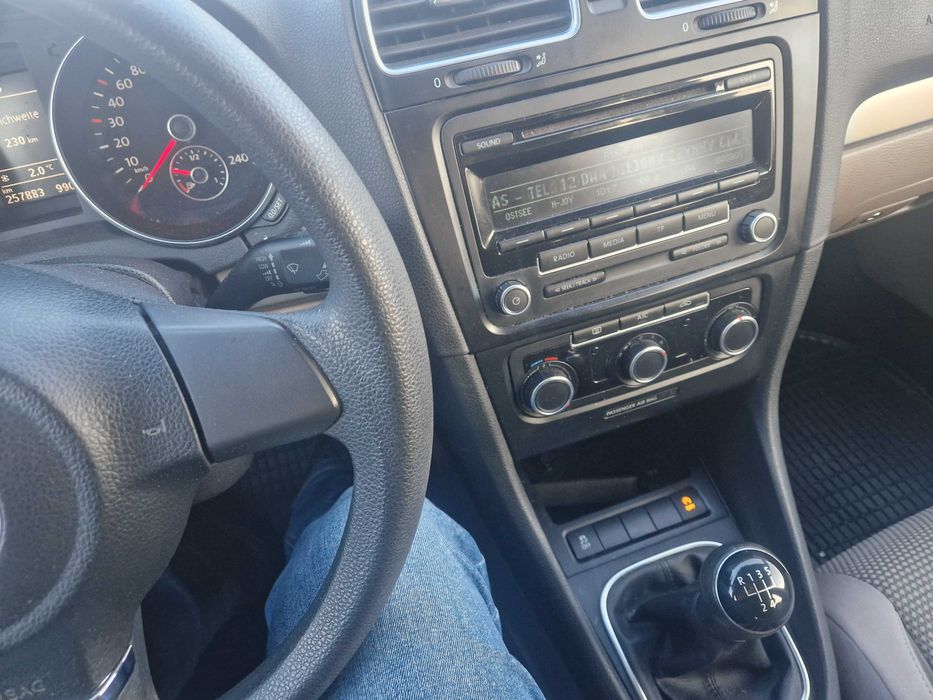 Vw Golf 6 VI 2013r 1.6TDI bezwypadkowy w oryginale, opłacony,faktura