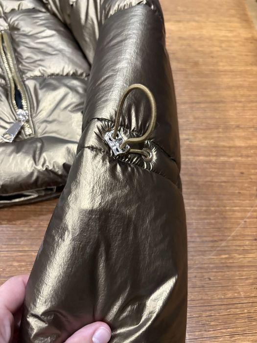 Casaco acolchoado metalizado com capuz Trash and Luxury