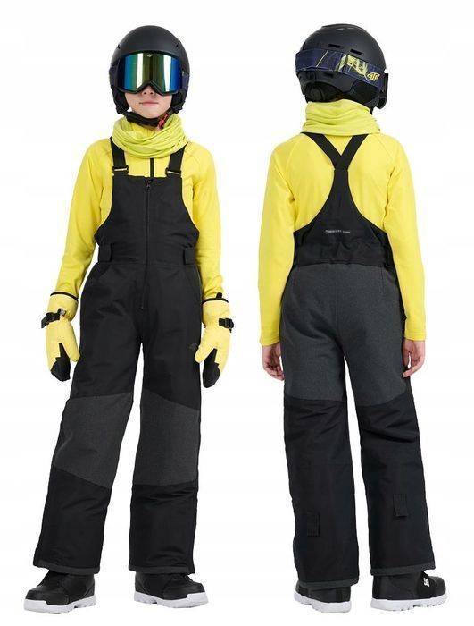 4F Chłopięce Spodnie Narciarskie Snowboardowe Membrana 10 000 / Rozm 164
