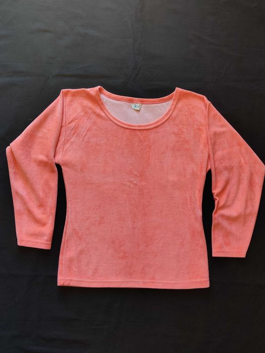 Bluzka damska łososiowa
