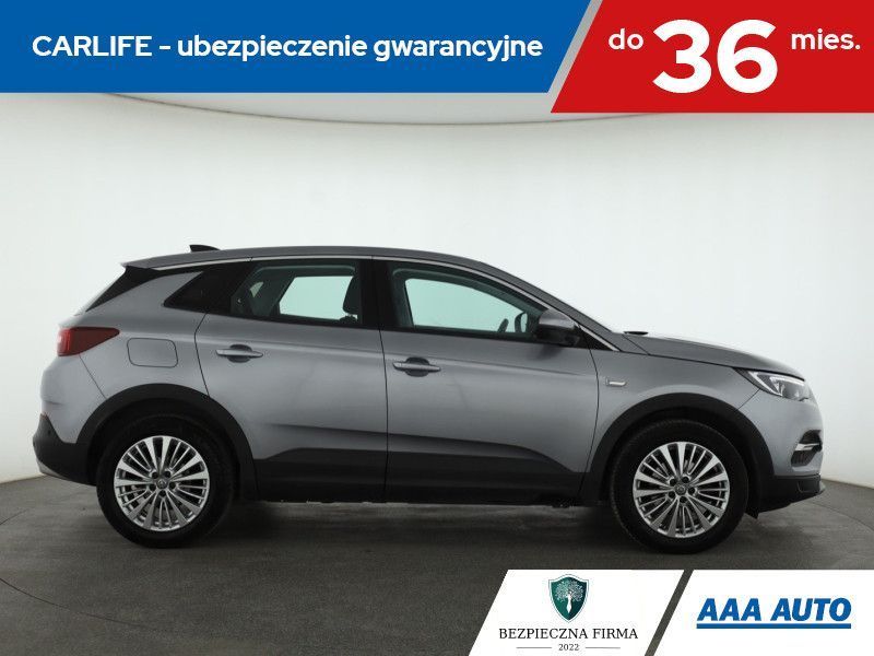 Opel Grandland X 1.2 Turbo Elite , Salon Polska, Serwis ASO, Automat, Skóra, Navi,